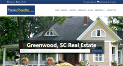 Desktop Screenshot of greenwoodscrealestate.com